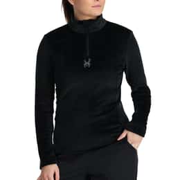 Spyder Women's Shimmer Bug Zip T-Neck : : Clothing, Shoes &  Accessories
