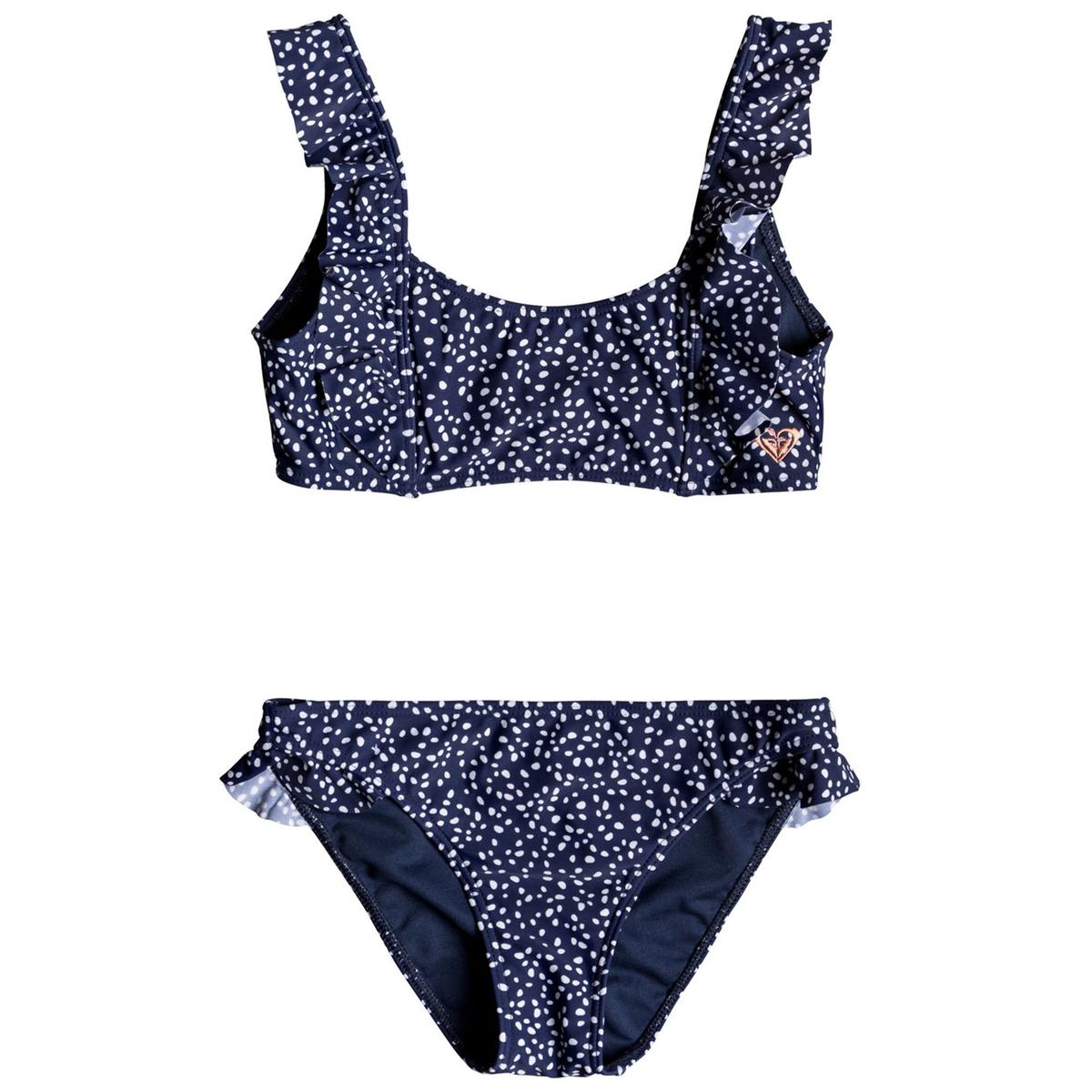 Roxy Girls' Seaside Lover Athletic Swimsuit Set - Sun & Ski Sports
