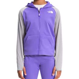 The North Face Girl's Winter Warm Full Zip Hoodie