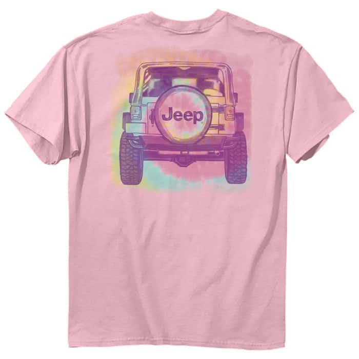 Jeep Men's Tie Dye Wrangler T Shirt