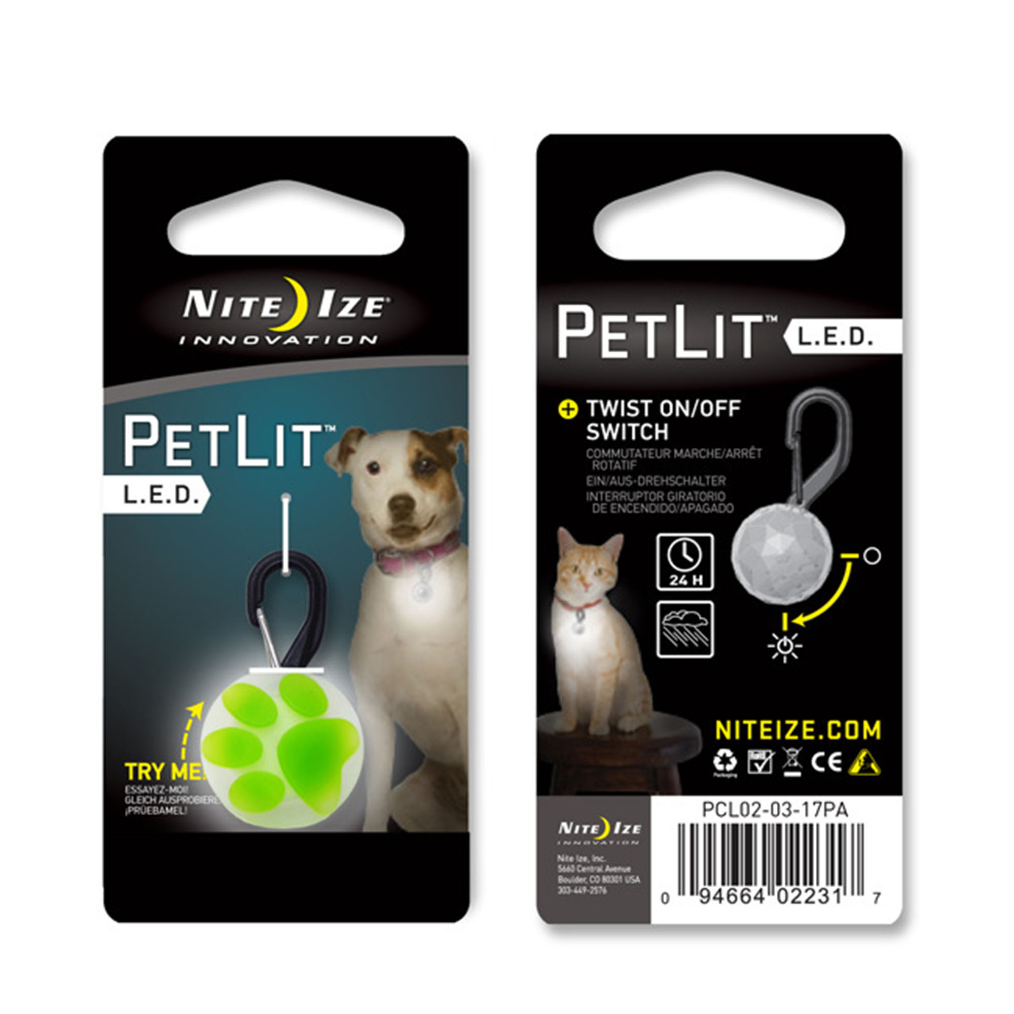 Photos - Torch Nite Ize Petlit Led Collar Light No Size 