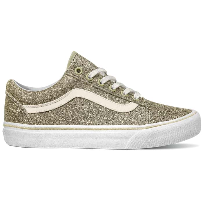 Vans Women's Glitter Old Skool Casual Shoes