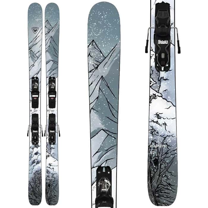 Rossignol Men's Blackops 92 Day Skis with Xpress 11 GripWalk Bindings '24