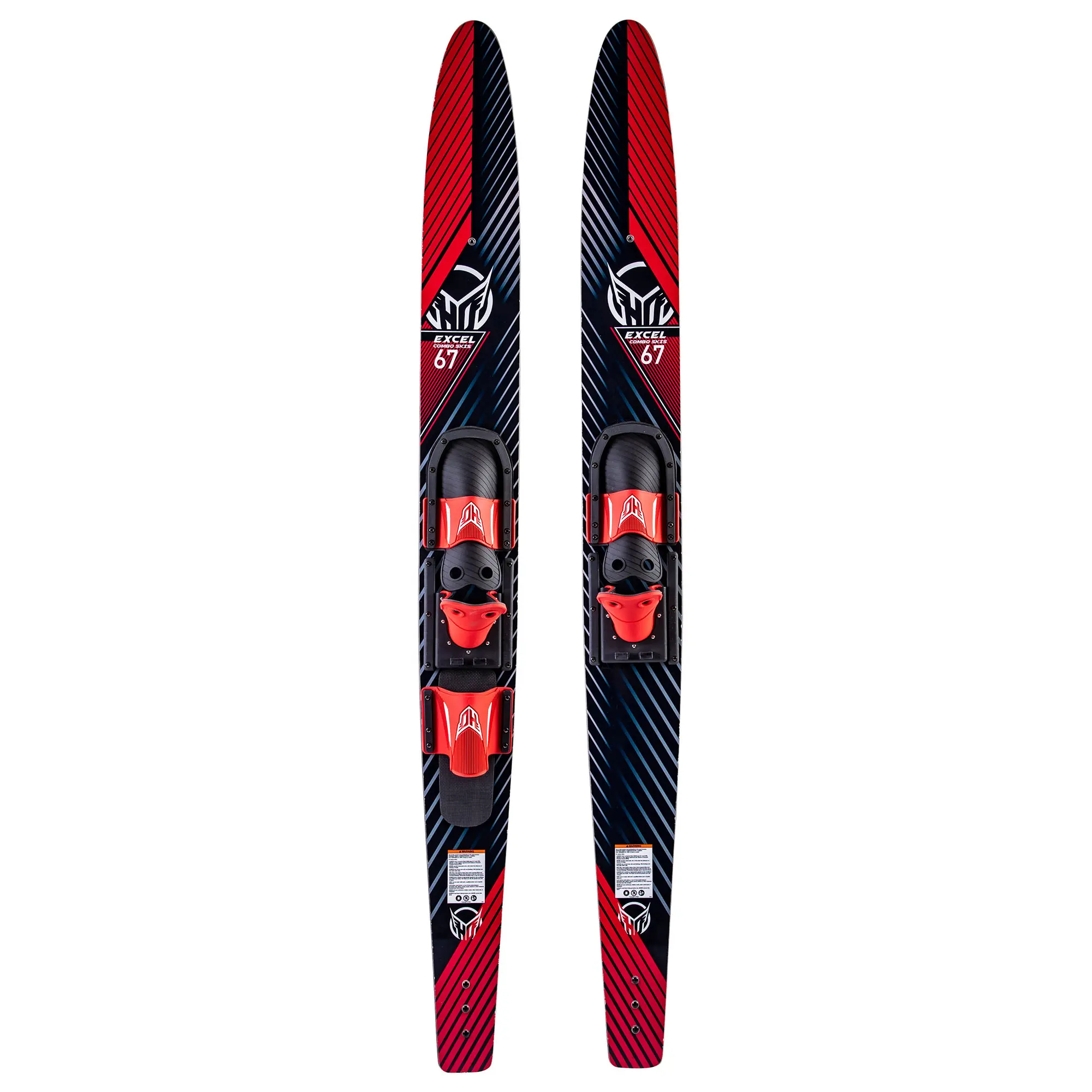 "HO Sports Combo Water Skis with Horse-Shoe Bindings '24"