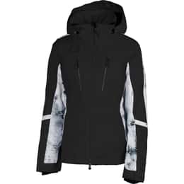 Karbon Women's Dispersion Print Snow Jacket