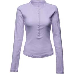 Free People Women's Kick Off Solid Layer LS Shirt