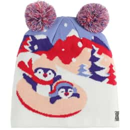 Spyder Girls' Penguin Double Pom