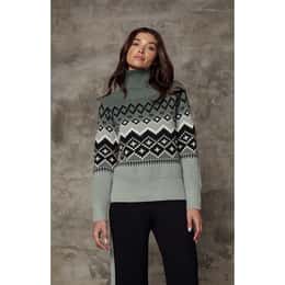 Alp-N-Rock Women's Leighton Mock Neck Ski Sweater