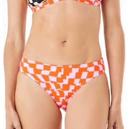 ROXY Women's Checked Out Reversible Hipster Full Bottom