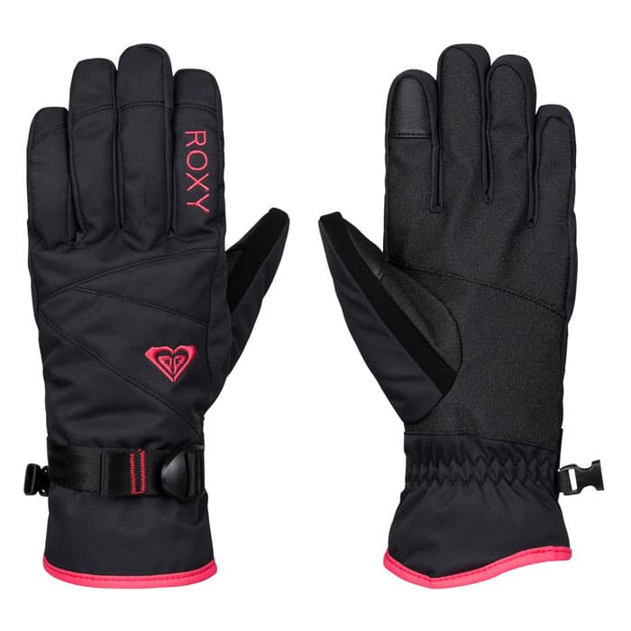 Roxy Women's Jetty Solid Snow Gloves Sun & Ski Sports