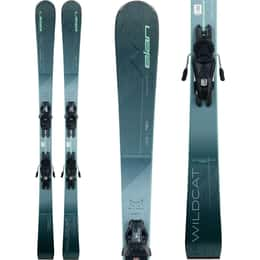 Elan Women's Wildcat 76 C Skis with ELX 9.0 GripWalk Shift Bindings '25