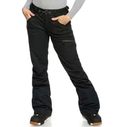 NILS black ski snow pants womens 6 regular two pockets 28” waist 27” inseam  - Athletic apparel