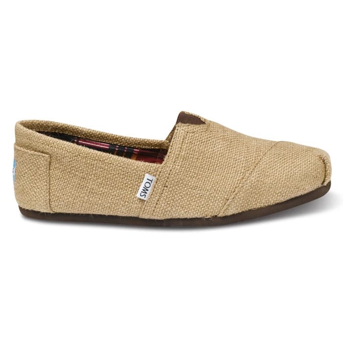 Toms Men�s Burlap Classic Slipon Casual Shoes Sun &amp; Ski