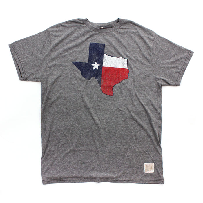 Texas State Bobcats Retro Distressed Vintage T-Shirt - Athletic Heather, Officially Licensed Fan Apparel - View #6