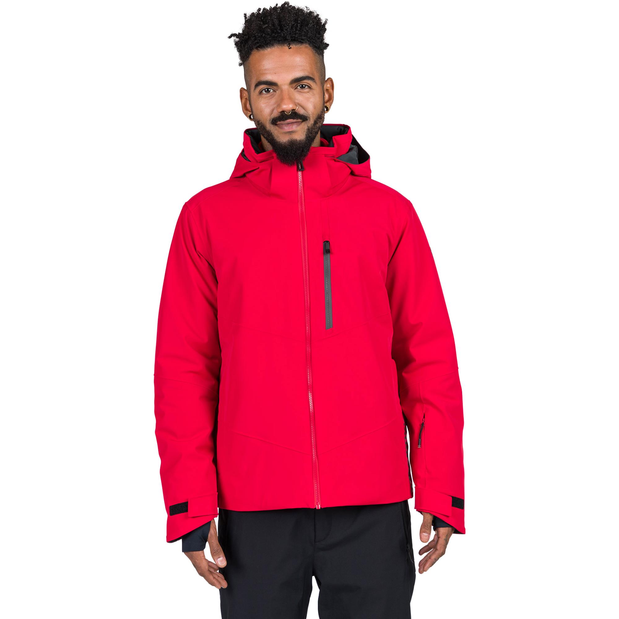 705　メンズ　Lサイズ　スキージャケット　赤色 Rossignol Men's Blackside Ski Jacket - Sun & Ski Sports