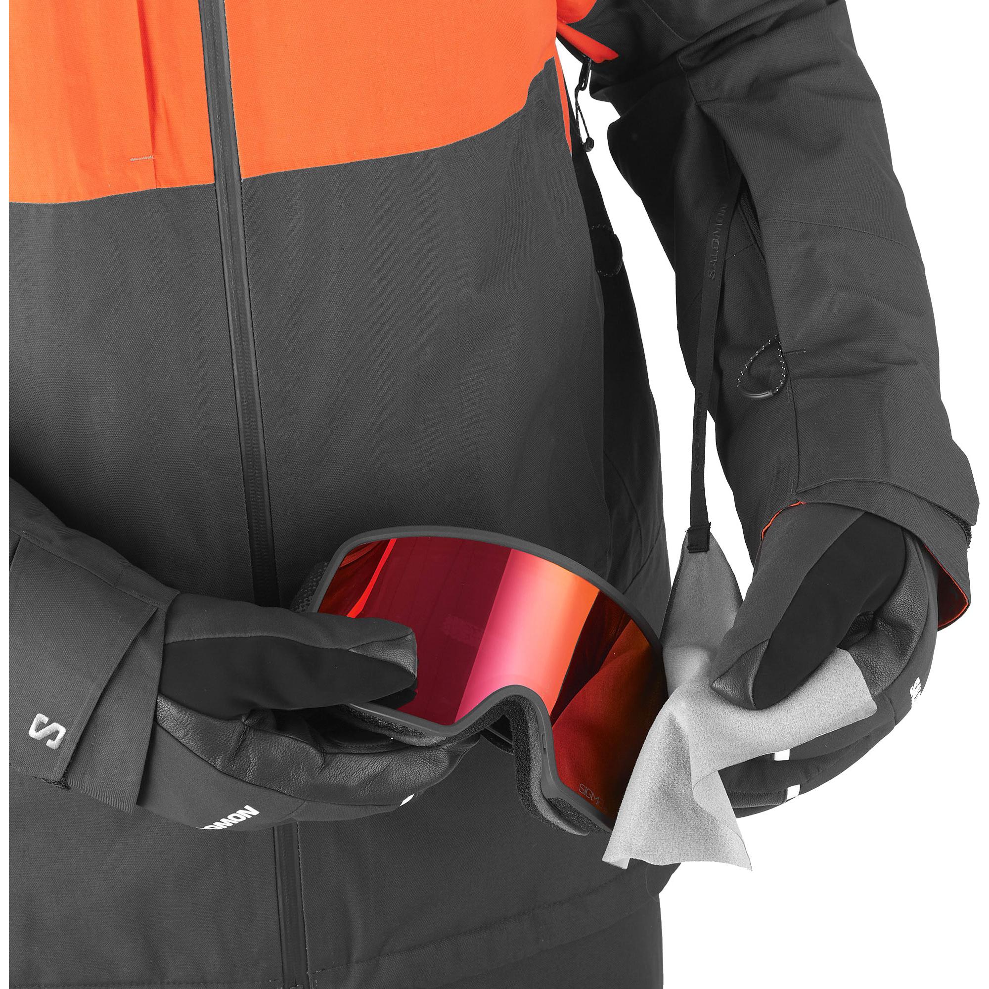 スノーボード SALOMON TRANSFER PUFF JACKET Salomon Men's Transfer Puff Jacket - Sun & Ski Sports