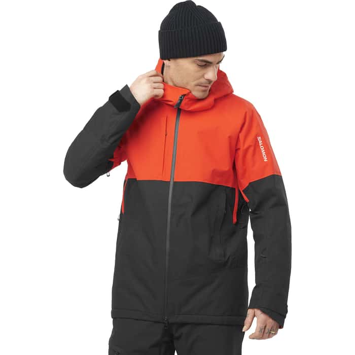 スノーボード SALOMON TRANSFER PUFF JACKET Salomon Men's Transfer Puff Jacket - Sun & Ski Sports