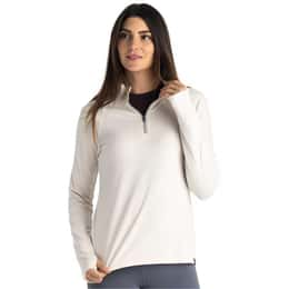 Free Fly Women's Bamboo Flex Quarter Zip Top