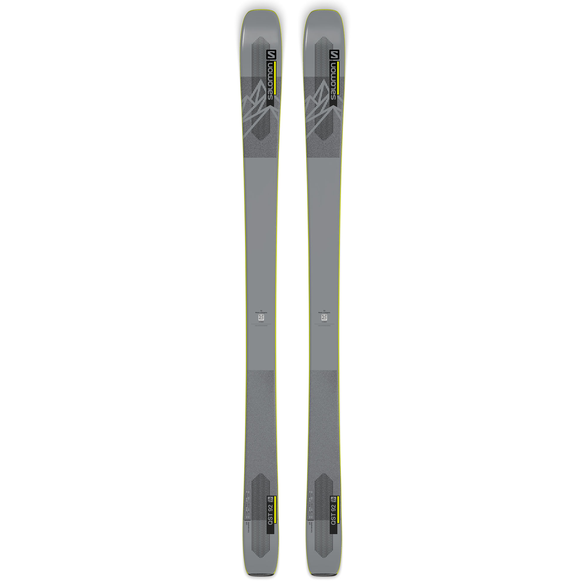 サロモン SALOMON 山スキー QST 92 177cm センター92mm ビンディング Guardian16 ツアー ツーリング  バックカントリー BC