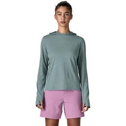 Patagonia Women's Capilene Cool Fitz Roy Nimbus Daily Hoody