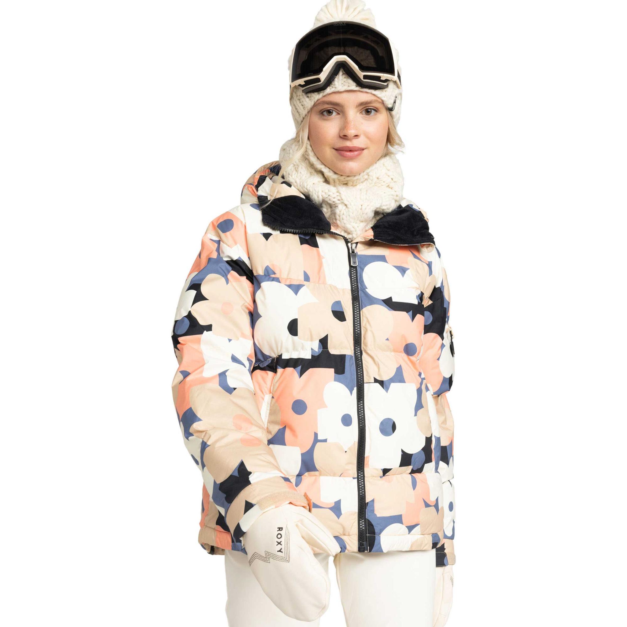 ROXY 花柄 ウィンタージャケット DRYFLIGHT 15K 22030011280002403-0858_02.jpg