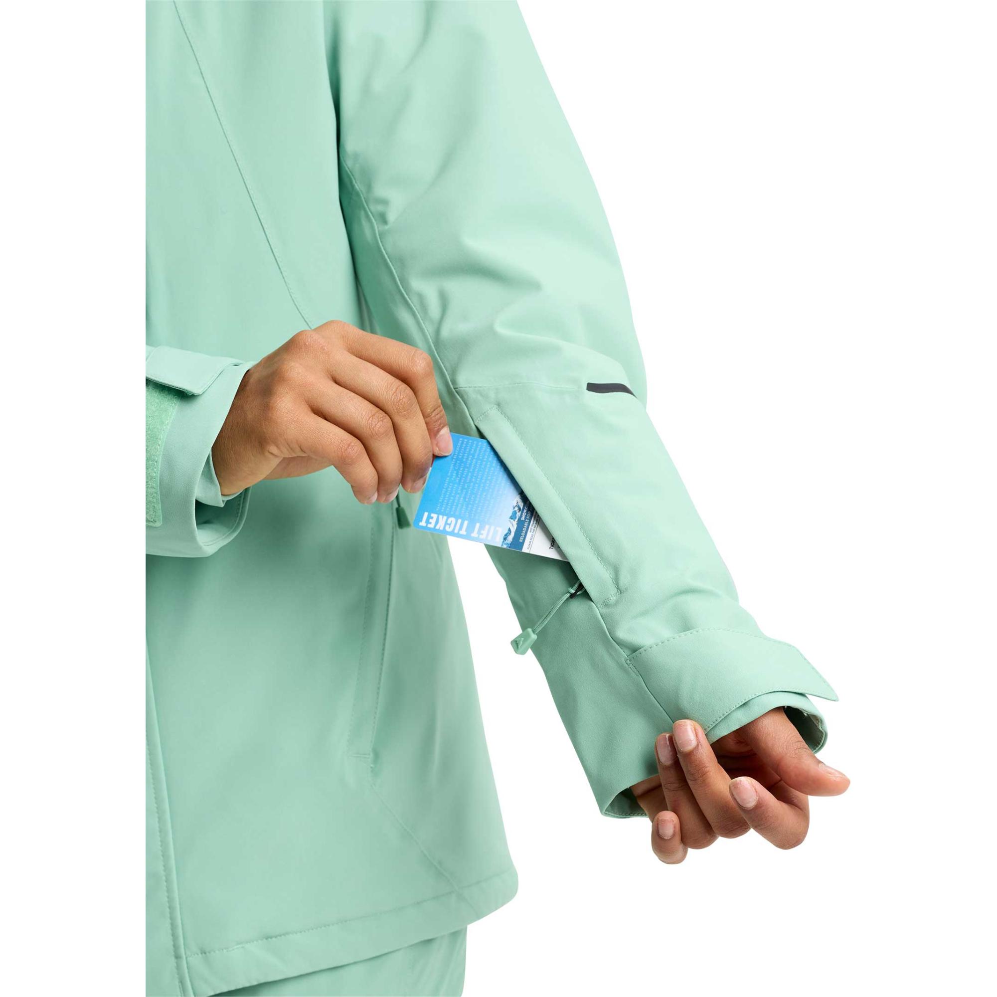 Burton Women's Reserve 2L Insulated Stretch Slim Snow Jacket - Sun