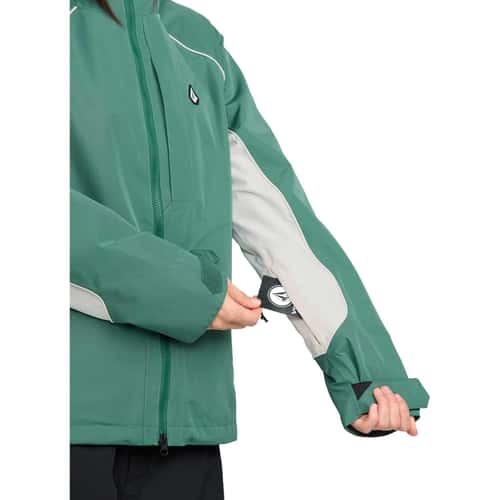 Veste De Ski Femme Volcom 38 M - Turquoise 10K - NEUVE Avec étiquettes (prix Conseillé 190€)