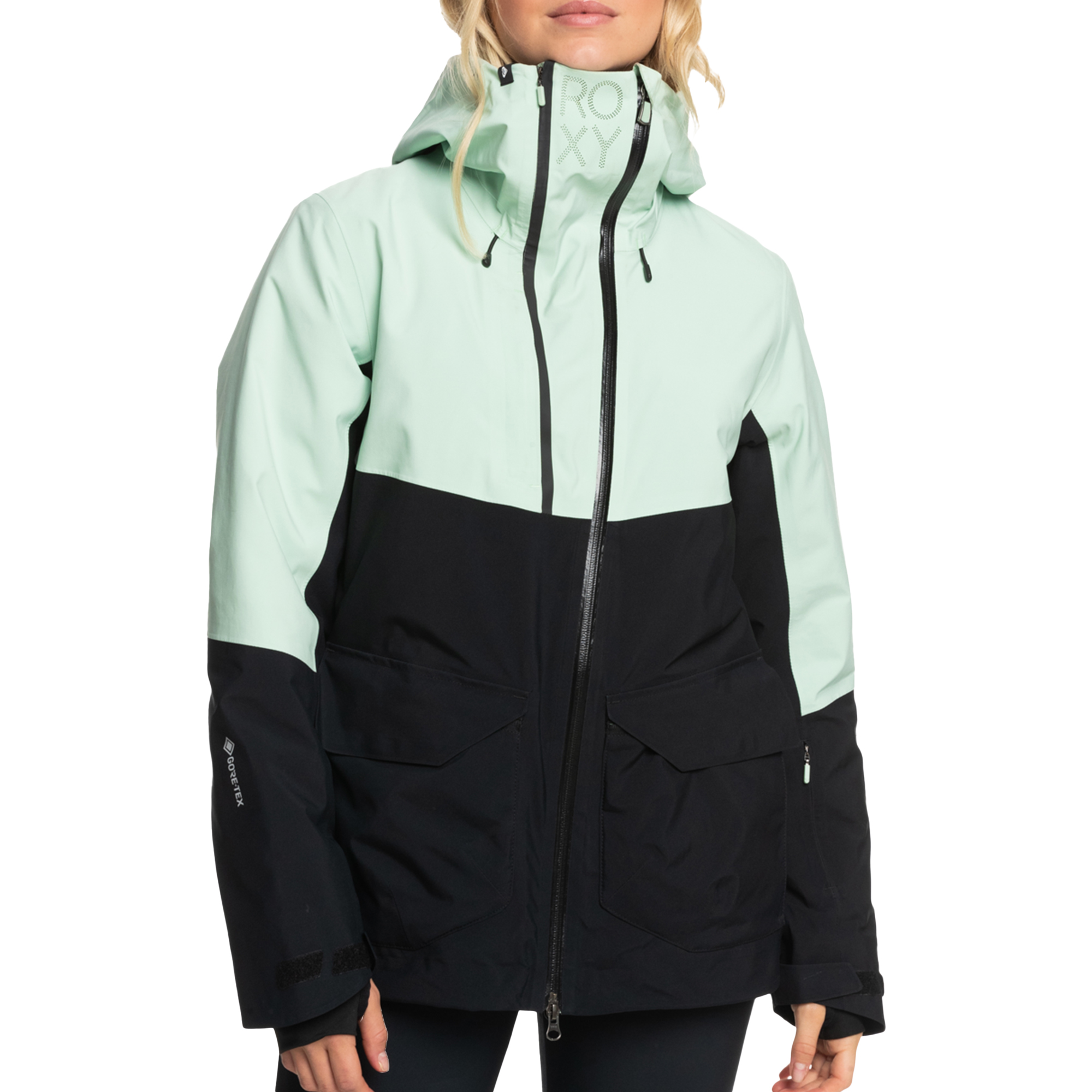 Womens pullover snowboard outlet jacket