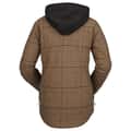 Volcom Women's Hooded Flannel Jacket alt image view 2