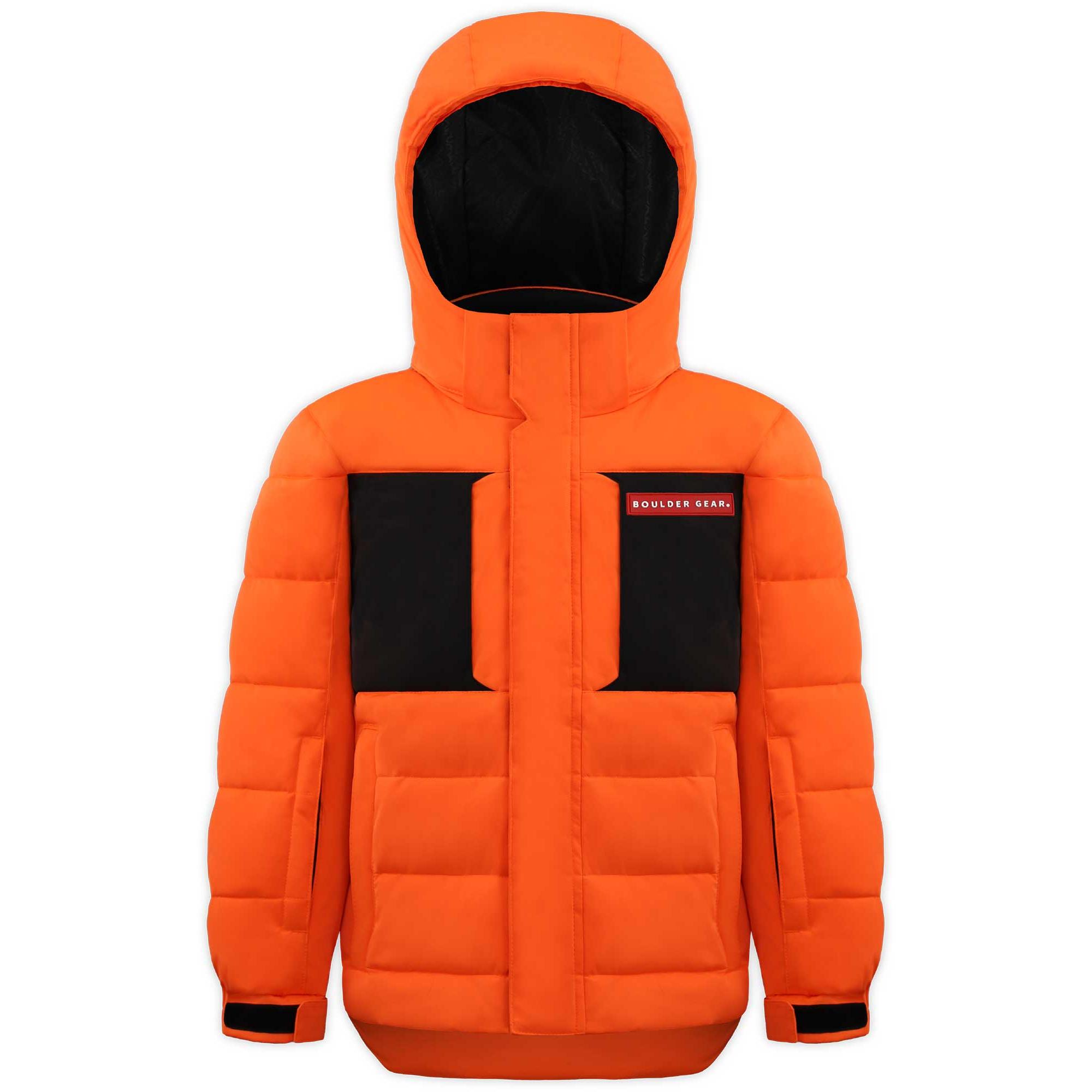 (取寄) ボルダーギア ボーイズ ボーイズ ケイン ジャケット - ボーイズ Boulder Gear boys Boys Cane Jacket - Boys' Orange Shock Boulder Gear Little Boys' Cane Jacket - Sun & Ski Sports