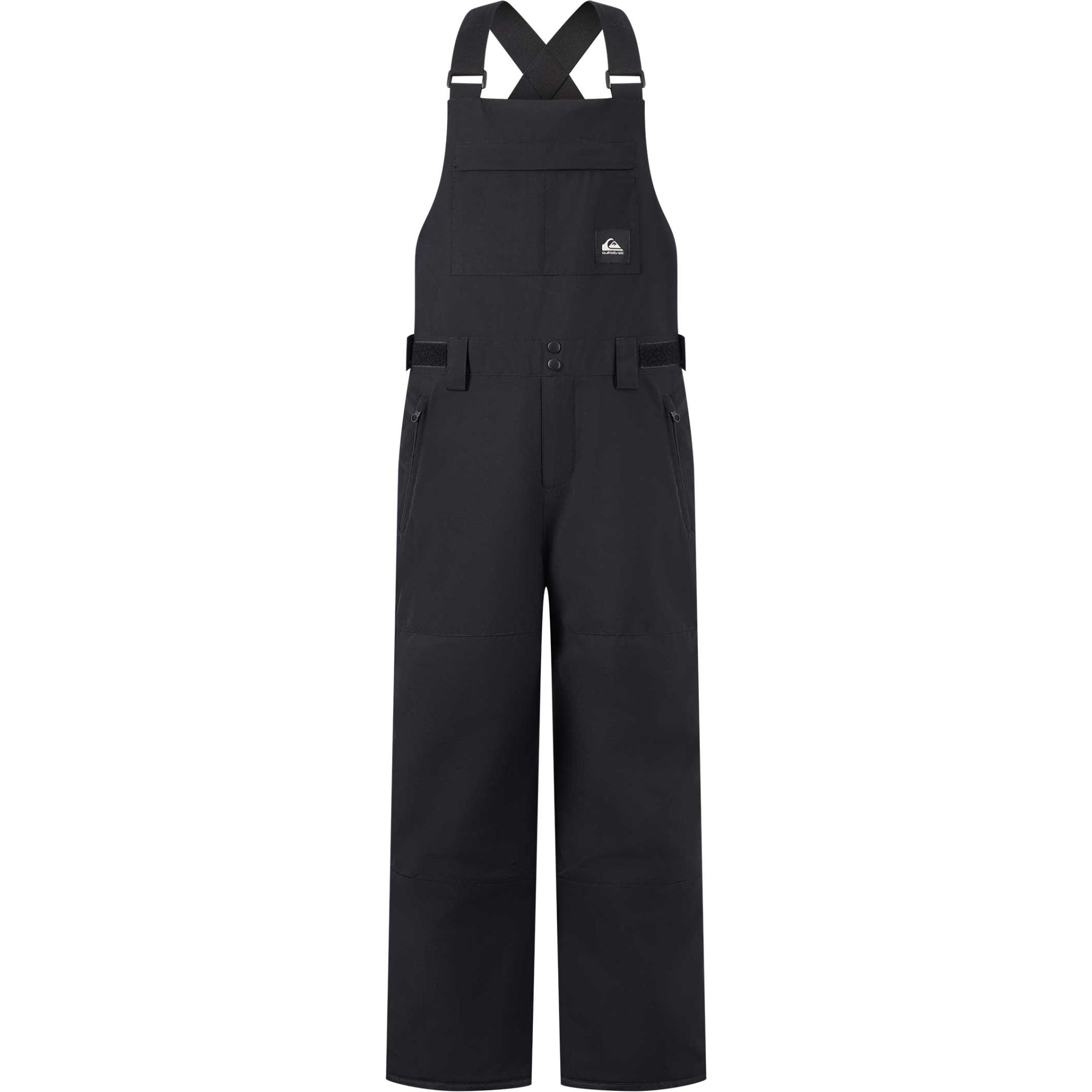 スノーボード PLAN B WORKER BIB PANTS BLACK DENIM Snow Ski and Snowboard Pants - Sun & Ski Sports