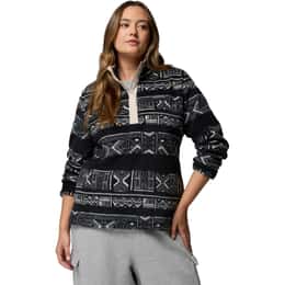 Columbia Women's Benton Springs Printed Half Snap Plus Size Pullover