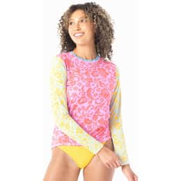 ROXY Women's Tapestry Patchwork Sea Skippin Rashguard