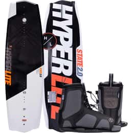 Hyperlite State 2.0 Wakeboard w/ Remix 7-10.5 Bindings '25