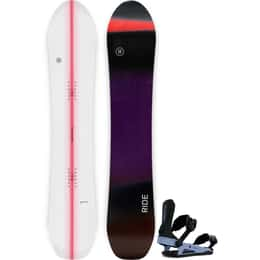 The Ride Women's Magic Stick Snowboard + Ride Women's CL-6 Snowboard Bindings '24