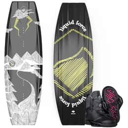 Liquid Force Bullox Wakeboard Package with TAO 6X 10-12 Bindings 24