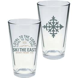 Ski The East Appalachian Pint Glass