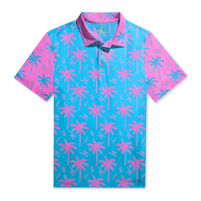 Chubbies Men's Performance - Electric Slide Polo Shirt