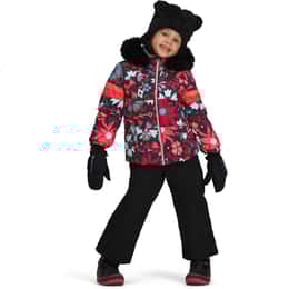 Obermeyer Little Girls' Kaizen Snow Jacket w/ Faux Fur