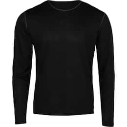 Hot Chillys Men's Pepper Bi-Ply Long Sleeve Crewneck Base Layer