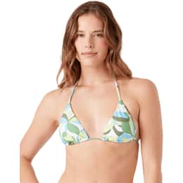 ROXY Women's Surf Break Mini Tri Bikini Top
