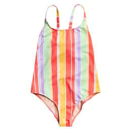 ROXY Girls' Ocean Treasure One-Piece Swimsuit