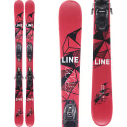 Line Kids' Wallisch Shorty Skis with 7.0 Bindings '25