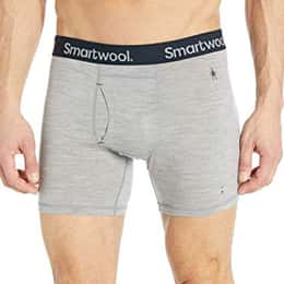 Mott & Bow Underwear  Mens Second Skin Boxer Brief Steel Gray