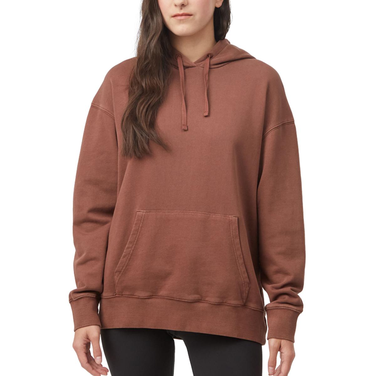 tentree Womens Organic Cotton French Terry Oversized Hoodie - Sun & Ski ...