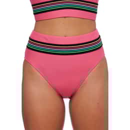 Next By Athena Women's Platform High Waist Bikini Bottoms