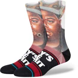 Stance Men's Notorious B.I.G. X Stance Skys The Limit Poly Crew Socks