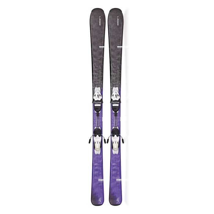 Elan Women's Zest All Mountain Skis with ELW 9.0 QT Bindings '16 Sun