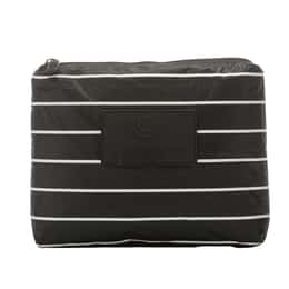 Aloha Collection Women's Small Pinstripe Pouch Bag