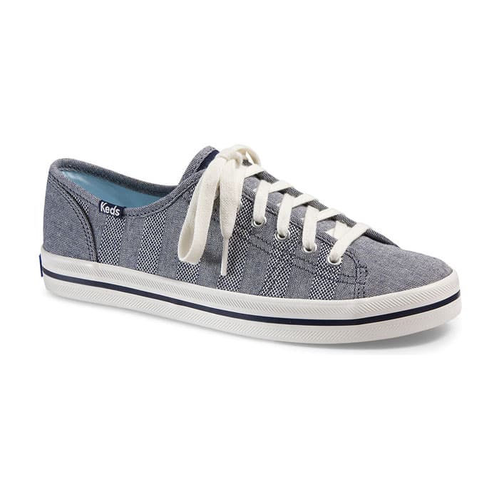 Keds Women's Kickstart Chambray Stripe Casual Shoes - Sun & Ski Sports